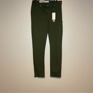 Calvin Klein Army Green Leggings size 6